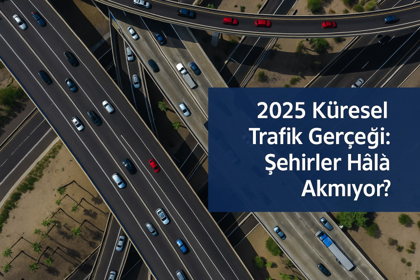 2025 Küresel Trafik Gerçeği: Şehirler Hızlanamıyor, Faturayı Sürücüler Ödüyor